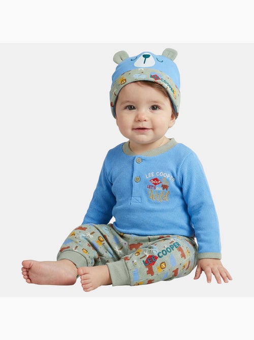 Lee Cooper - Body avec legging et bonnet assorti - Kiabi