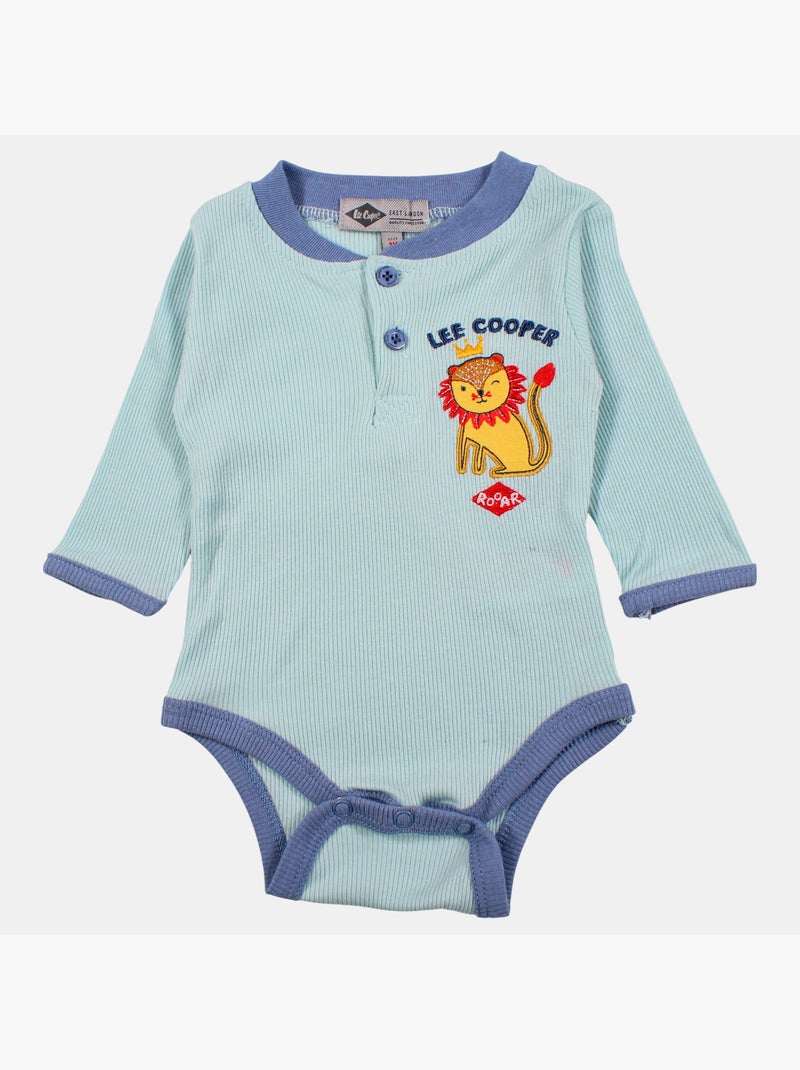 Lee Cooper - Body avec legging et bonnet assorti Bleu - Kiabi