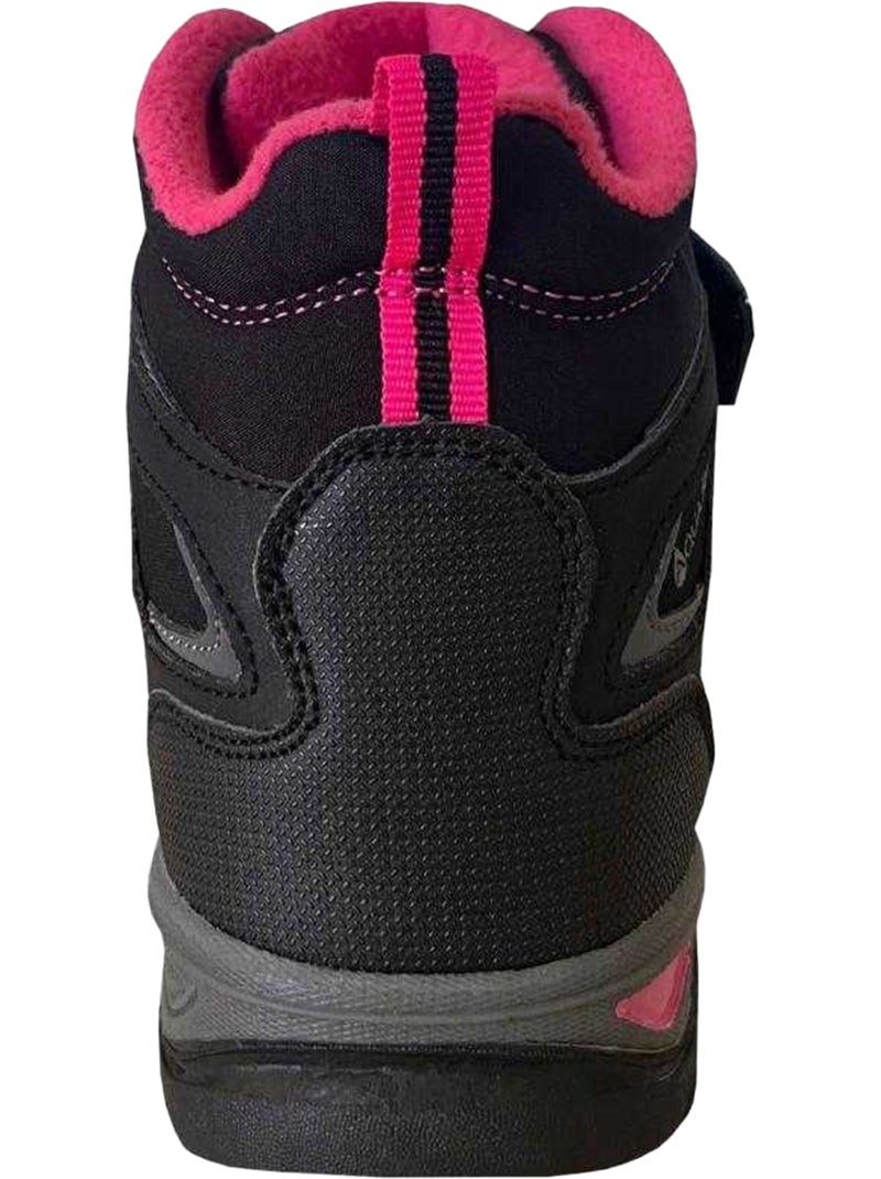Lee Cooper - Bottines de marche FUXIA Noir Rose - Kiabi
