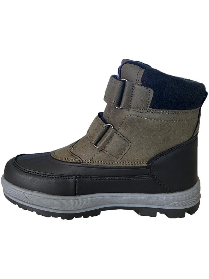 Lee Cooper - Bottines de marche motif/style logo Vert kaki - Kiabi