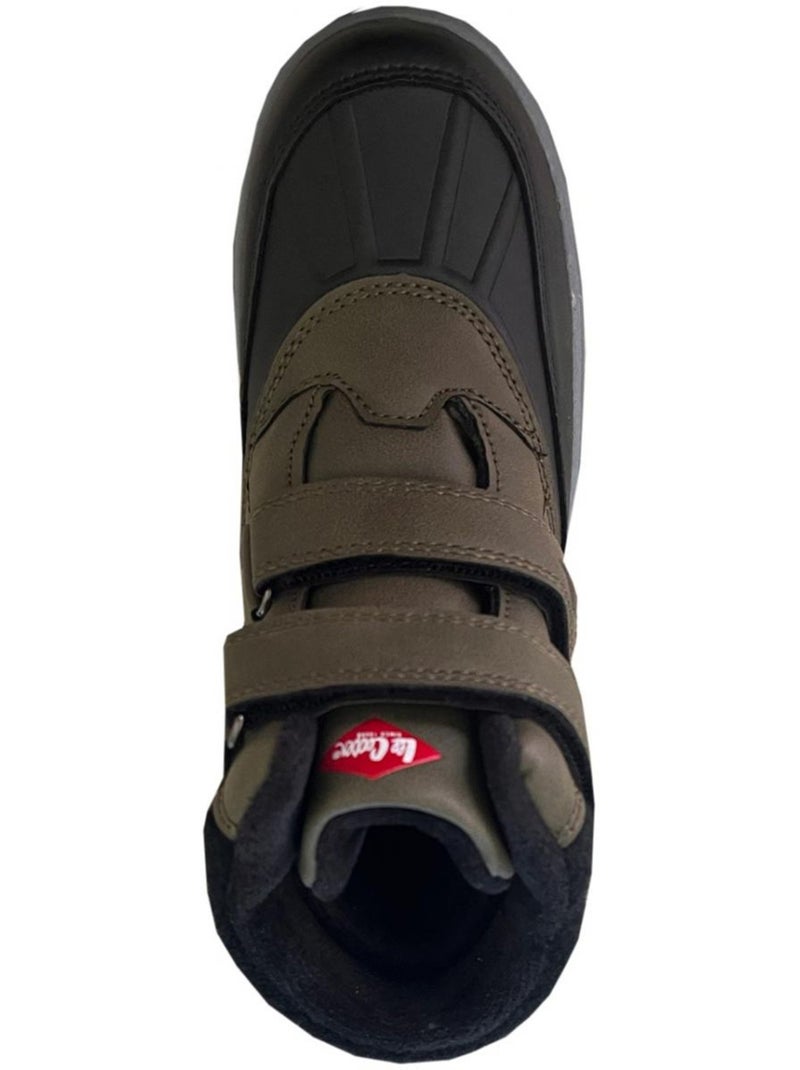 Lee Cooper - Bottines de marche motif/style logo Vert kaki - Kiabi
