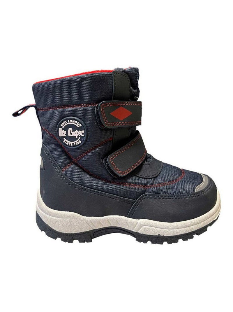 Lee Cooper - Bottines LCJ-23-44-1995K Bleu marine - Kiabi