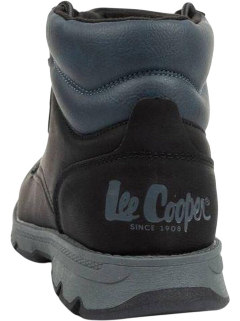 Lee Cooper - Bottines motif/style logo Noir - Kiabi
