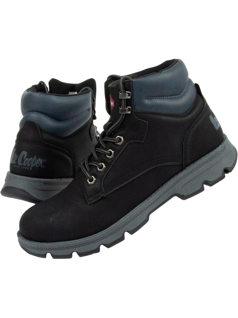 Lee Cooper - Bottines motif/style logo Noir - Kiabi