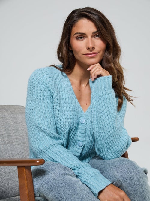 Lee Cooper - Cardigan Cadola Sky Blue - Kiabi