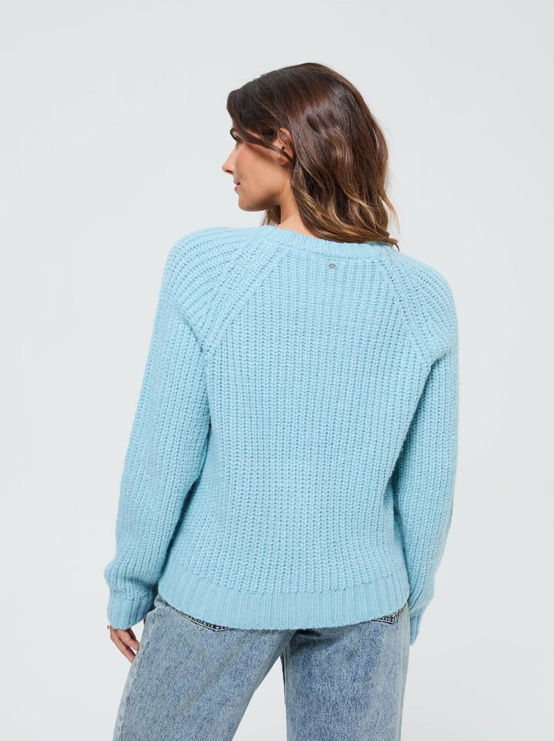 Lee Cooper - Cardigan Cadola Sky Blue Bleu ciel - Kiabi