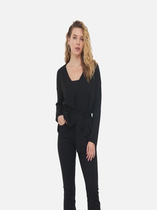 Lee Cooper - Cardigan CAZOU Noir - Kiabi