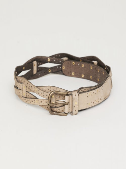 Lee Cooper - Ceinture cuir  SAFALY - Kiabi