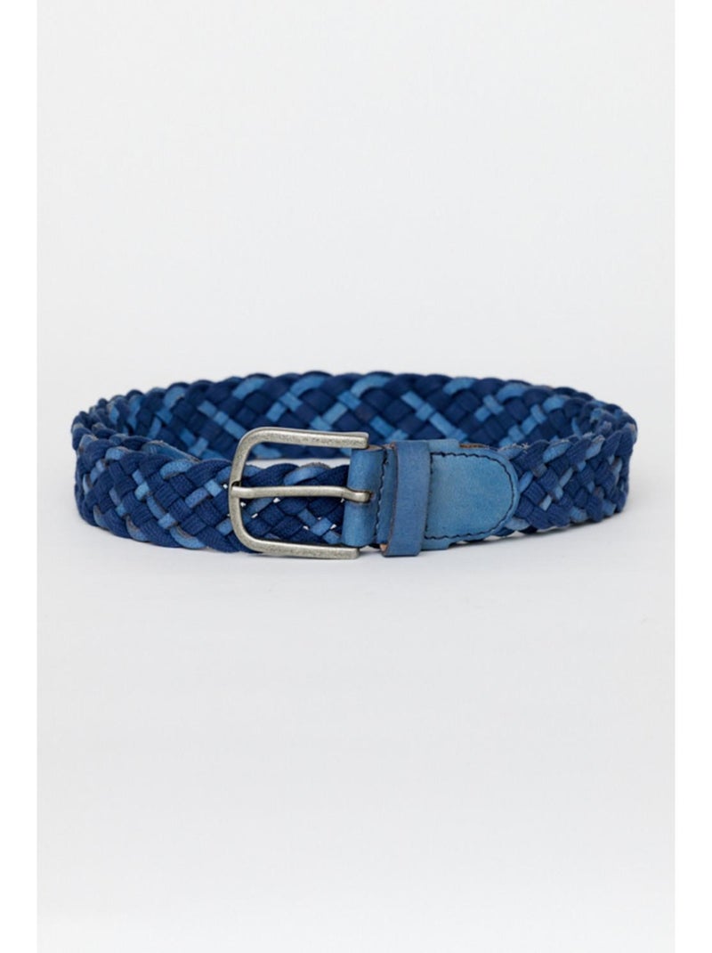 Lee Cooper - Ceinture polyester  SELIR Bleu céladon - Kiabi