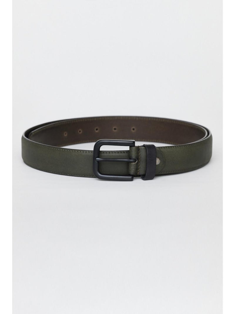 Lee Cooper - Ceinture polyester  SOKO Vert - Kiabi