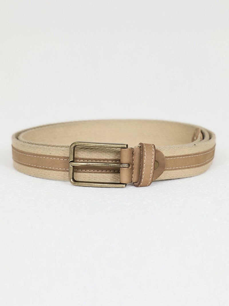 Lee Cooper - Ceinture SAUL Ivoire Ivoire - Kiabi