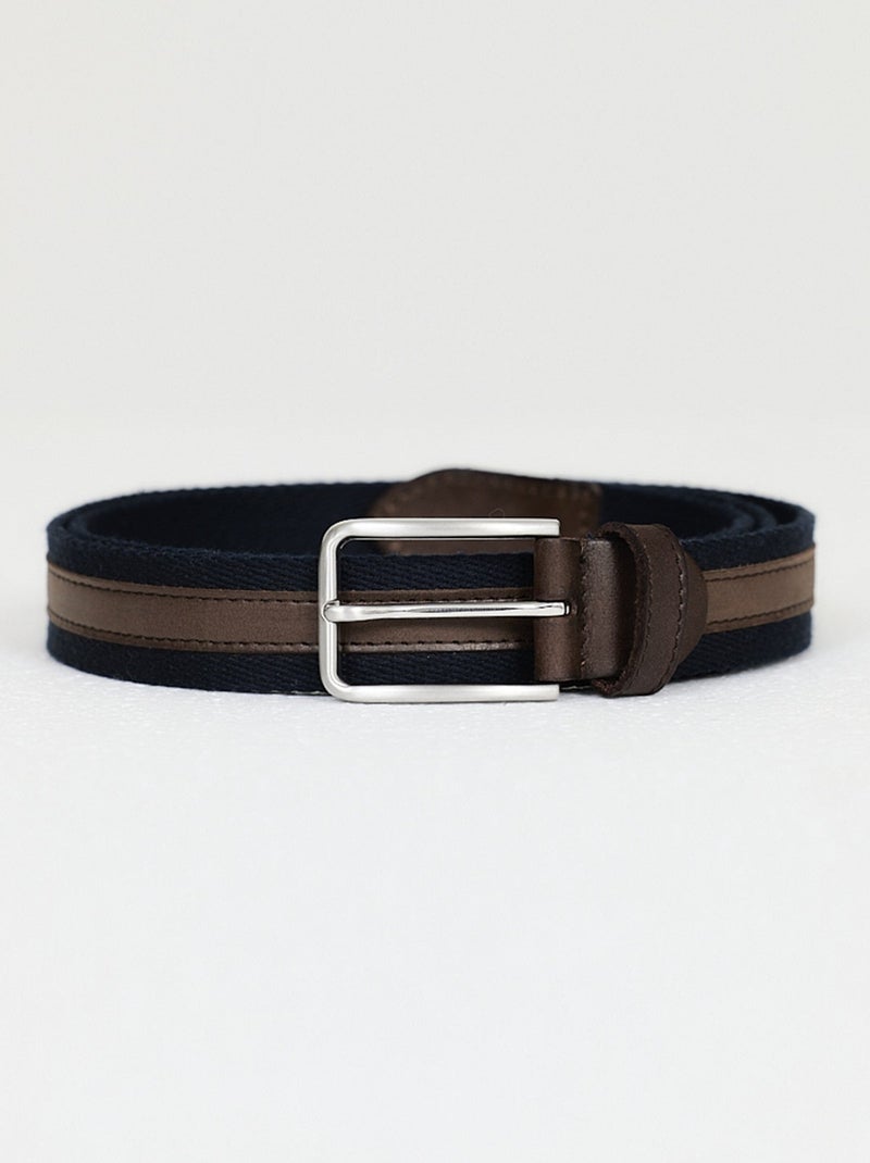 Lee Cooper - Ceinture SAUL Marine Bleu - Kiabi