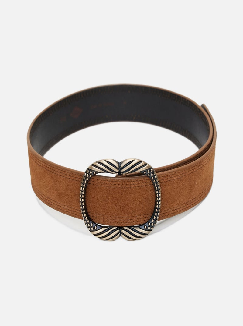 Lee Cooper - Ceinture SEVILLE Toffee Marron - Kiabi