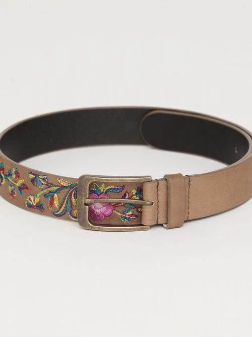 Lee Cooper - Ceinture SHAIMA Sepia - Kiabi