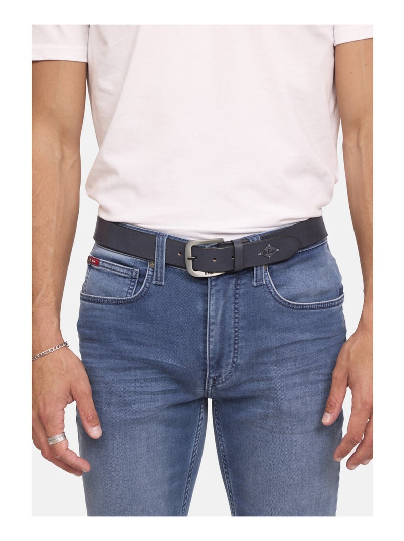 Lee Cooper - Ceinture SIDOU Marine Bleu - Kiabi