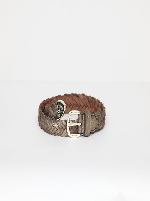 Lee Cooper - Ceinture SILLE Brown - Kiabi