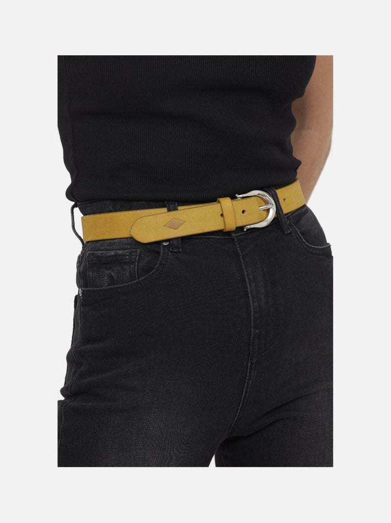 Lee Cooper - Ceinture SIMIOU Mimosa Jaune clair - Kiabi