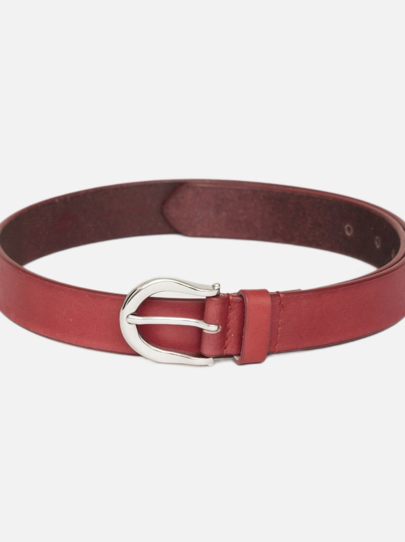 Lee Cooper - Ceinture SIMIOU Vermillon Rouge vermillon - Kiabi