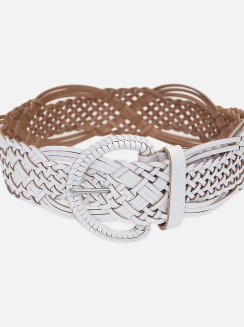 Lee Cooper - Ceinture SOLENE Optic white - Kiabi