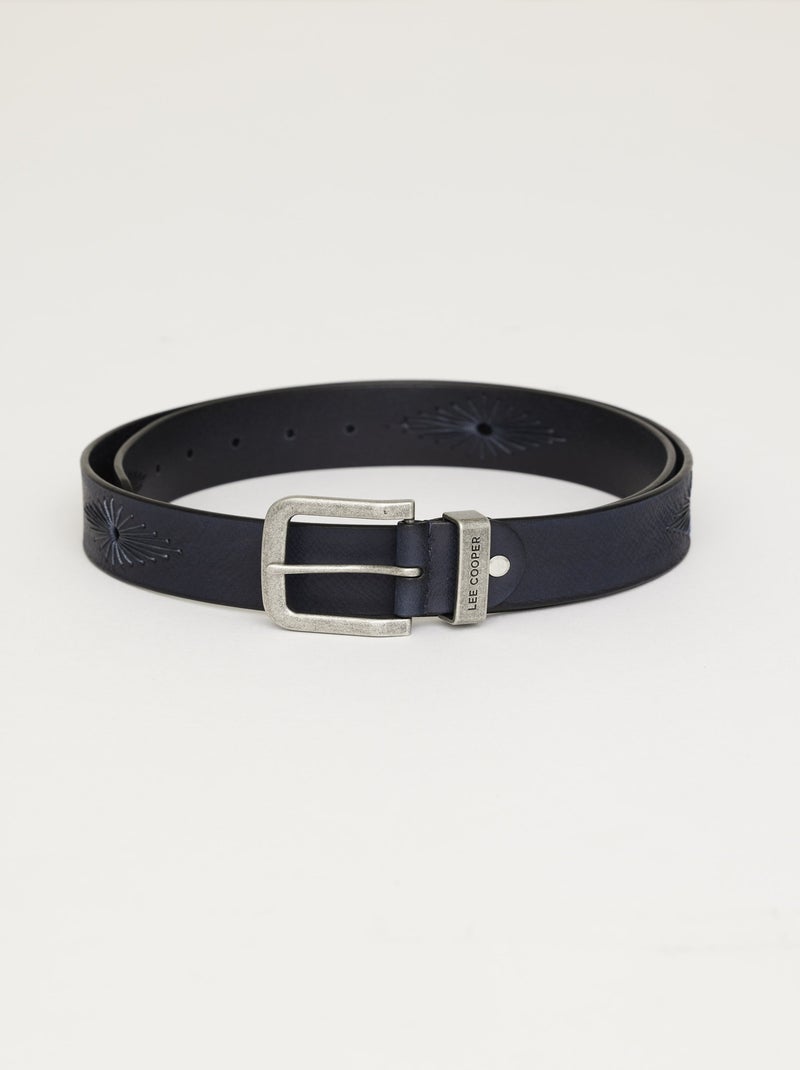 Lee Cooper - Ceinture SOUF Navy Bleu - Kiabi