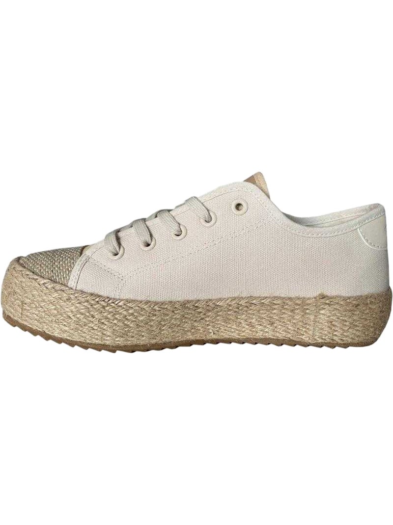 Lee Cooper - Chaussures motif/style logo Beige - Kiabi
