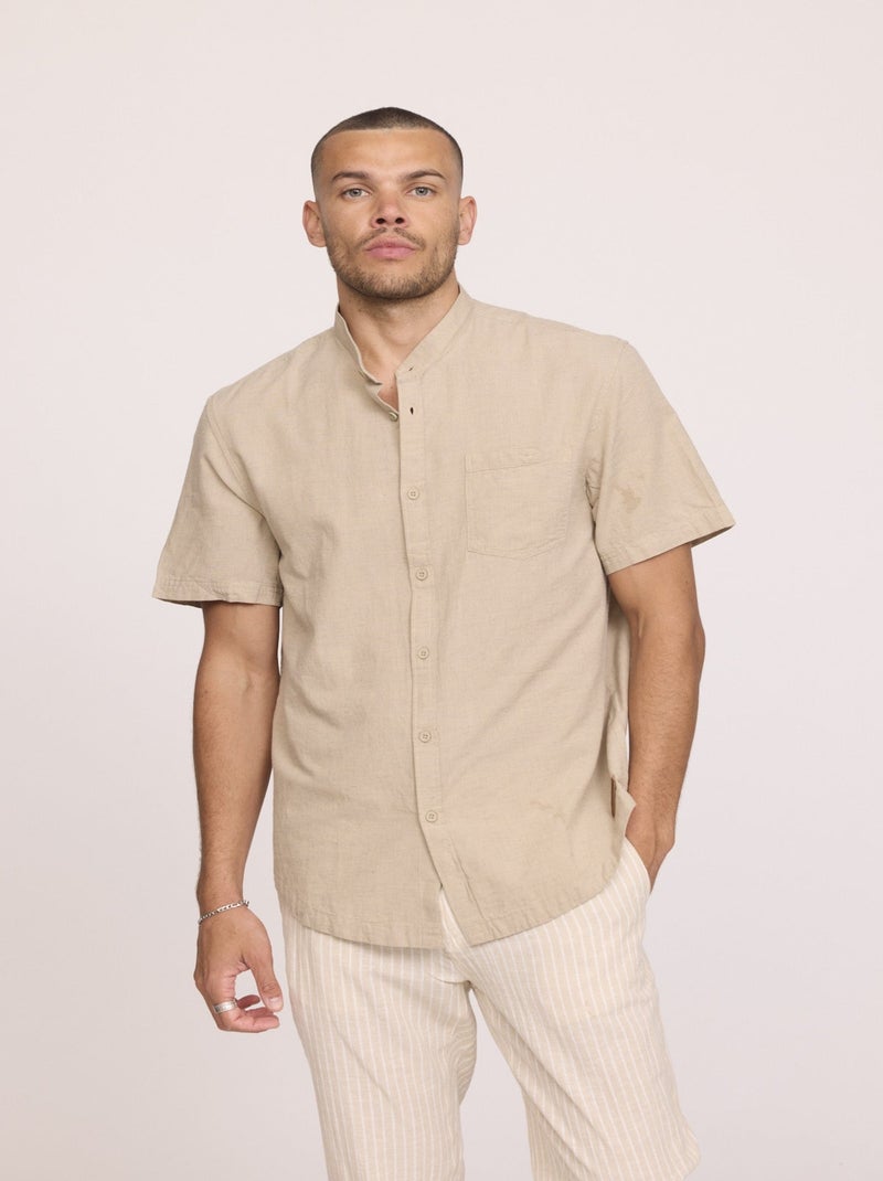 Lee Cooper - Chemise DAK Beige Beige - Kiabi
