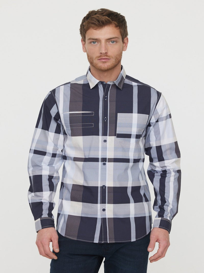 Lee Cooper - Chemise Dallis Navy Bleu - Kiabi