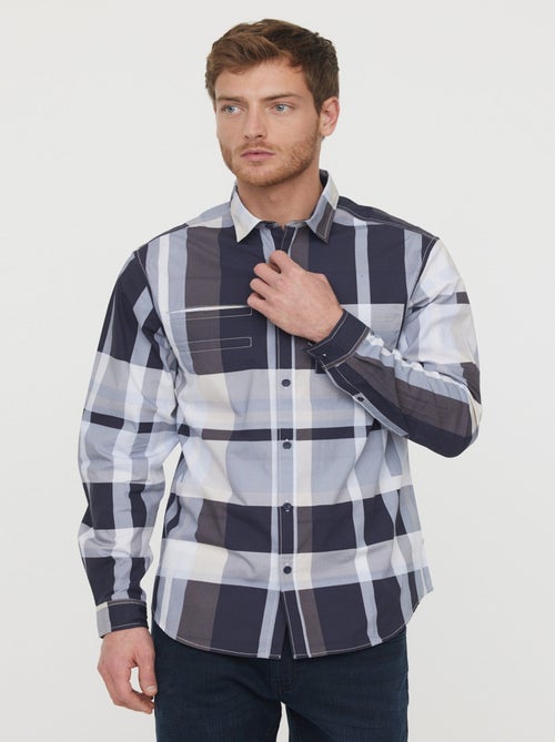 Lee Cooper - Chemise Dallis Navy - Kiabi