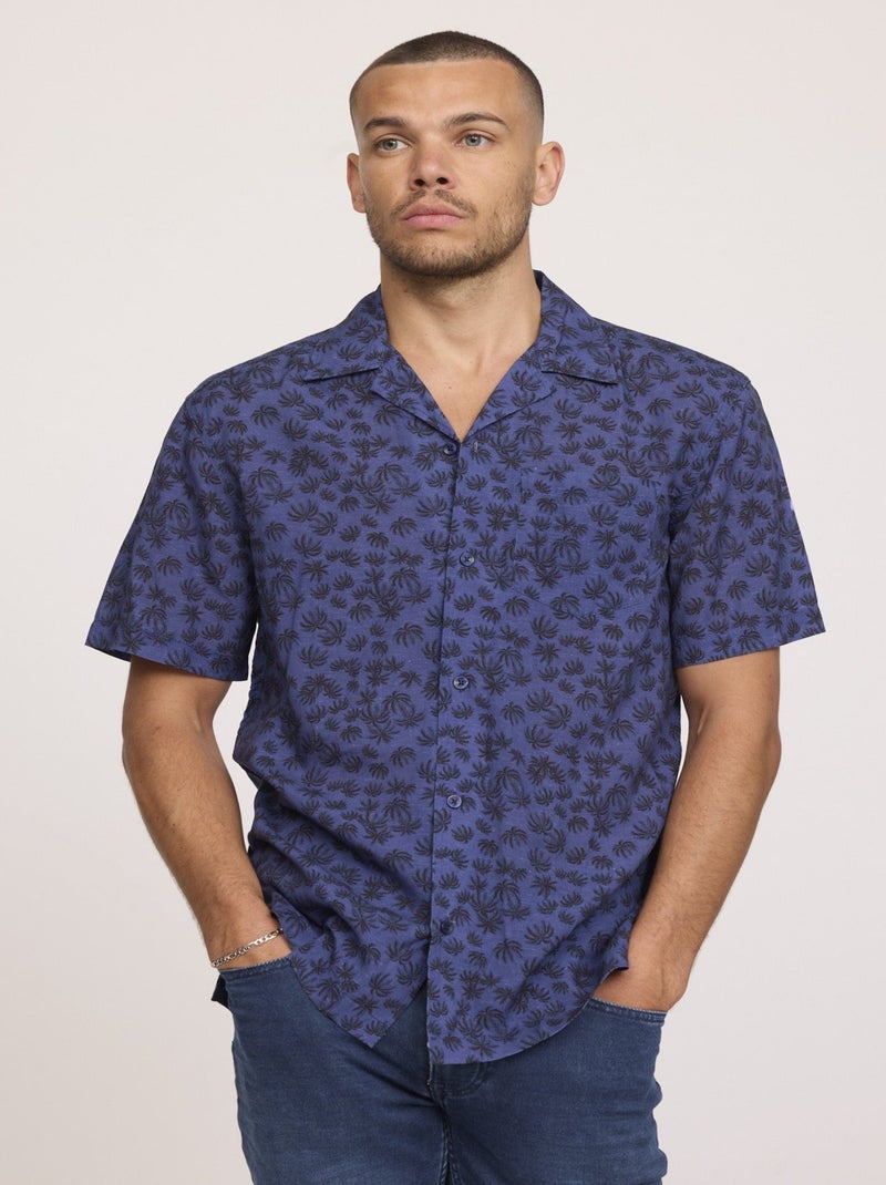 Lee Cooper - Chemise DALMIER Marine Bleu - Kiabi