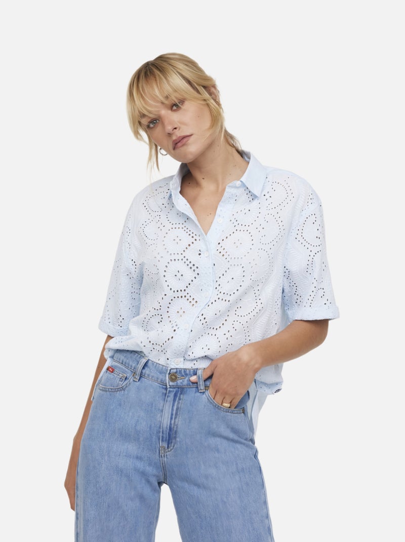 Lee Cooper - Chemise DAMA Blue Grey Bleu - Kiabi