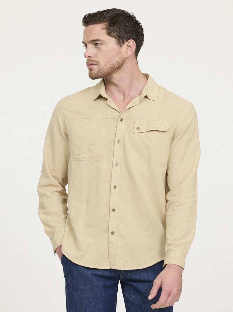Lee Cooper - Chemise DAMAR Beige Beige - Kiabi