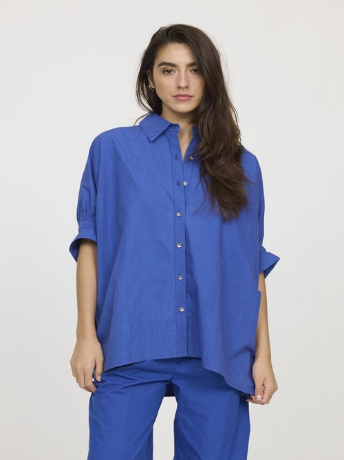 Lee Cooper - Chemise DAMSA Bleu roi - Kiabi