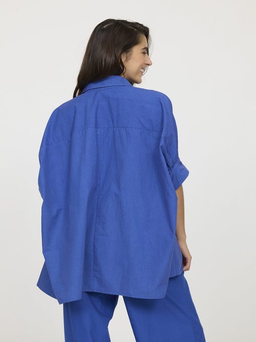 Lee Cooper - Chemise DAMSA Bleu roi - Kiabi