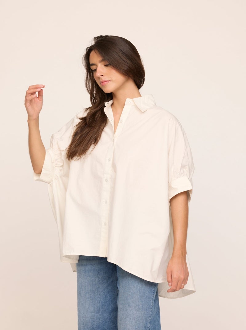 Lee Cooper - Chemise DAMSA Ivoire Ivoire - Kiabi