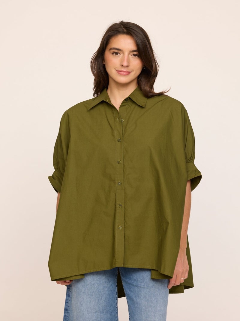 Lee Cooper - Chemise DAMSA Olive Vert olive - Kiabi