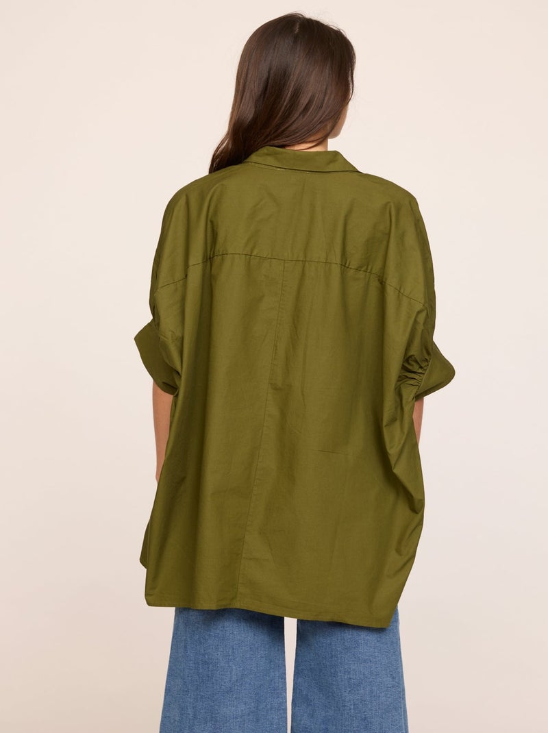 Lee Cooper - Chemise DAMSA Olive Vert olive - Kiabi