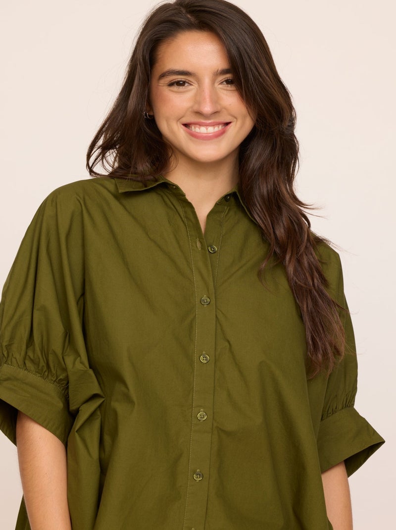 Lee Cooper - Chemise DAMSA Olive Vert olive - Kiabi