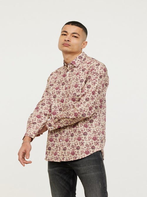 Lee Cooper - Chemise DAON Ciment - Kiabi