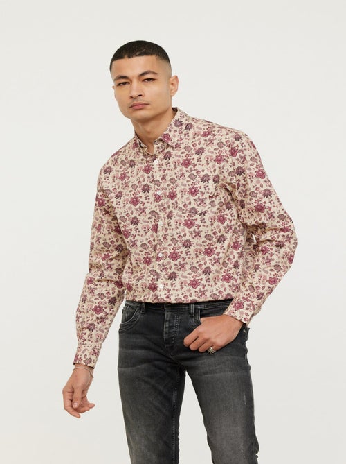 Lee Cooper - Chemise DAON Ciment - Kiabi