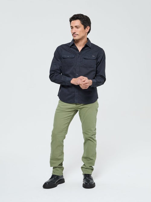 Lee Cooper - Chemise Darel Dark navy - Kiabi