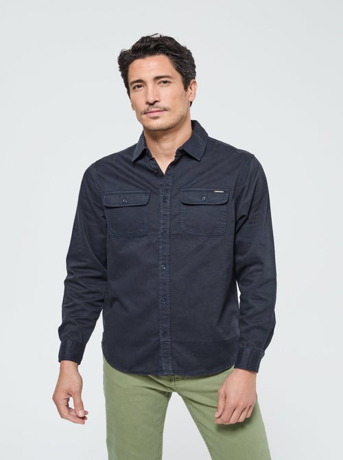 Lee Cooper - Chemise Darel Dark navy - Kiabi