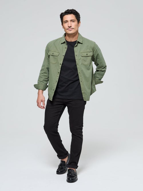 Lee Cooper - Chemise Darel Kaki - Kiabi