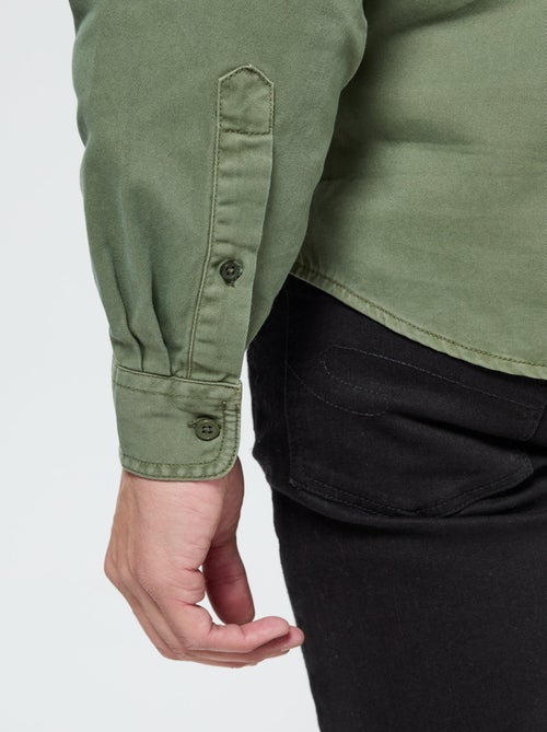 Lee Cooper - Chemise Darel Kaki - Kiabi