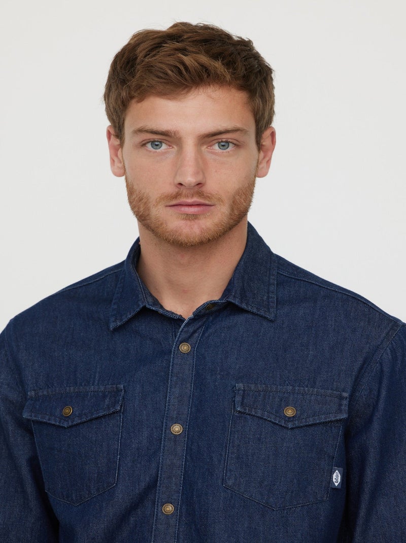 Lee Cooper - Chemise Darile Dark Blue Bleu - Kiabi