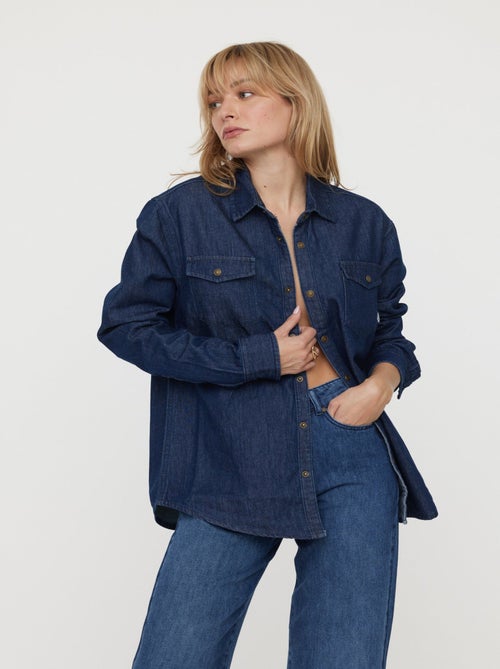 Lee Cooper - Chemise Darile Dark Blue - Kiabi