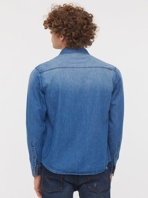 Lee Cooper - Chemise Darile Ocean Blue - Kiabi