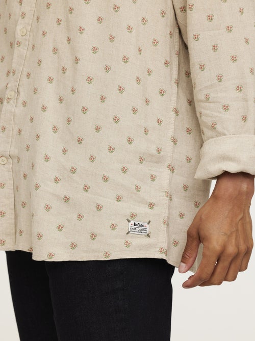 Lee Cooper - Chemise DASFO Argile Beige - Kiabi