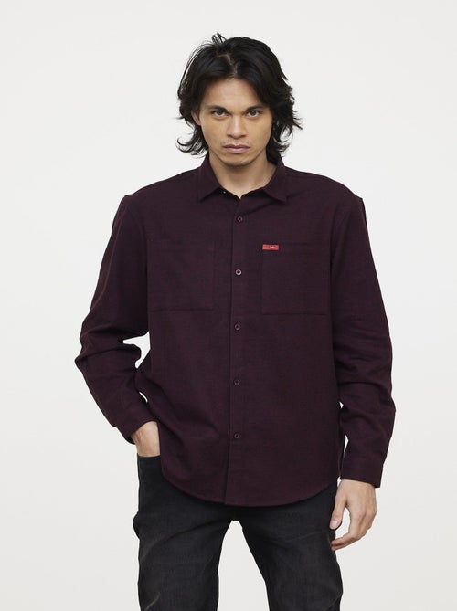 Lee Cooper - Chemise DASMO Red Wine - Kiabi