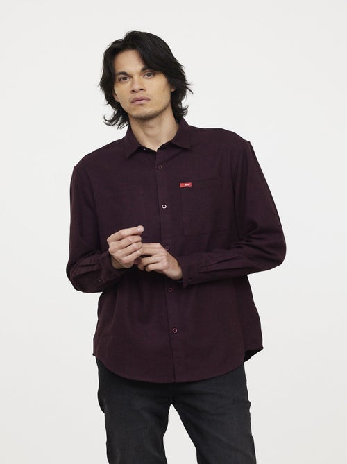Lee Cooper - Chemise DASMO Red Wine - Kiabi