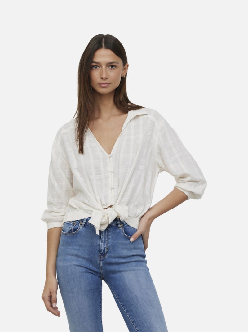 Lee Cooper - Chemise DATINA Marshmallow Blanc - Kiabi